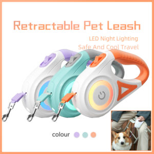 Retractable Dog Leash & Collar